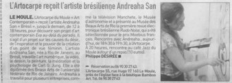 Andreaha San  dans la presse / Andreaha San in the press