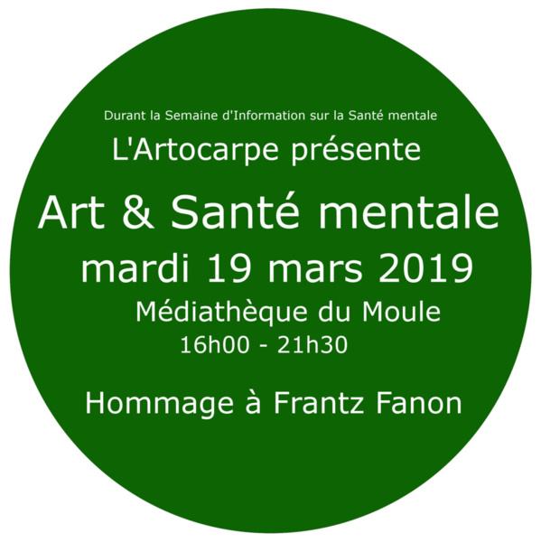 Copie de Next Talk - Prochaine séries de conférences: Art & Santé mentale -  mardi 19 mars 2019