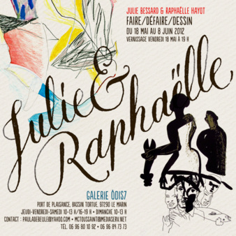 A joint exhibition with artiste Raphaelle