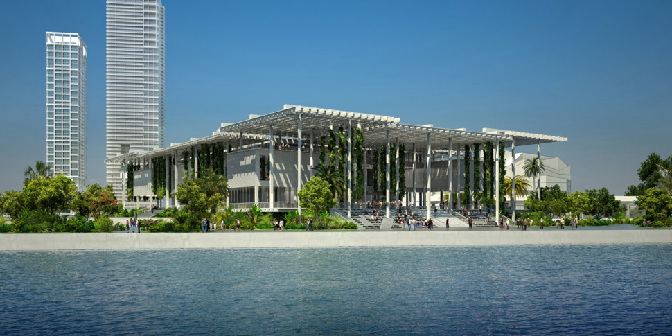 The Perez Art Museum in Miami, USA. Venue where the second edition of Tilting Axis is to take place