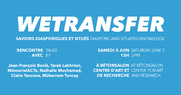 Another major event with L'Artocarpe members was taking place in Paris on Saturday 3rd June 2017, with Nathalie Muchamad in charge of getting institutions to the WeTransfer project...Welldone!...