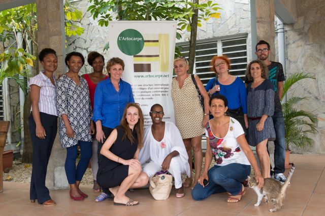 L'Artocarpe 2016 (selection of the members who made it to Martinique for our annual general meeting)