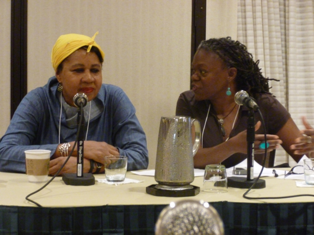 Jamaica Kincaid at the CSA conference, New Orleans, May 2015