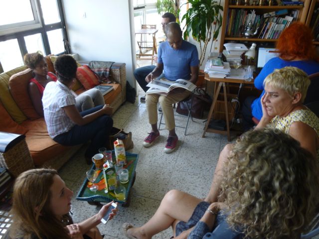 The new board celebrated our new chair at a member's home in Martinique.